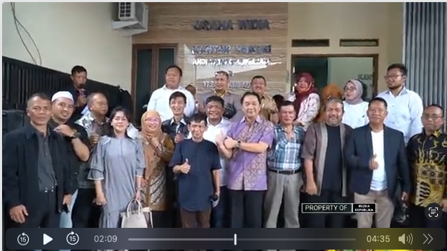 Andi Tatang Supriyadi & Rekan Resmikan Kantor Baru